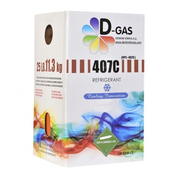 R407C 10 KG TÜP DOLDURULABİLİR TÜP
