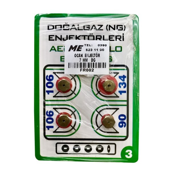 OCAK ENJEKTÖR 7 MM DG
