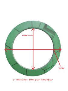 2 '' 3MM 10 ADET KLİNGİRİT CONTA 3 X 42 X 56